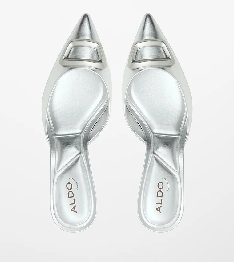ALDO  LOUISETTE Metal Accent Heeled Mules for Women | Best Price UAE