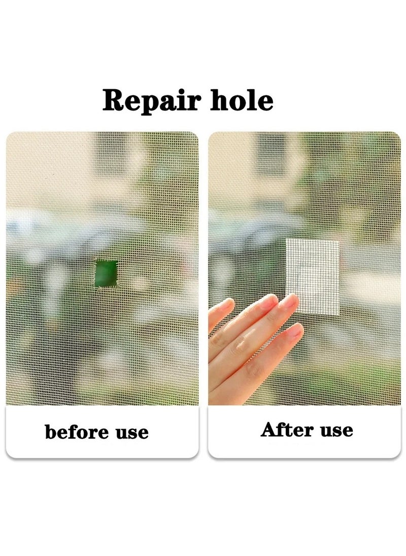Loquat Easy to Apply Waterproof Window Screen Repair Tape  Keep Mosquitoes Out with Our Anti-Insect, Self Adhesive Mesh Patch  - Image 5