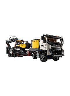 LEGO لعبة شاحنة فولتف FMX و حفارة كهربائية EC230 للأطفال، هدية مركبة لصبيان وبنات أعمارهم 10 سنوات وما فوق الذين يحبون نماذج البناء الثقيلة 42175 (2274 قطعة)  - Image 4