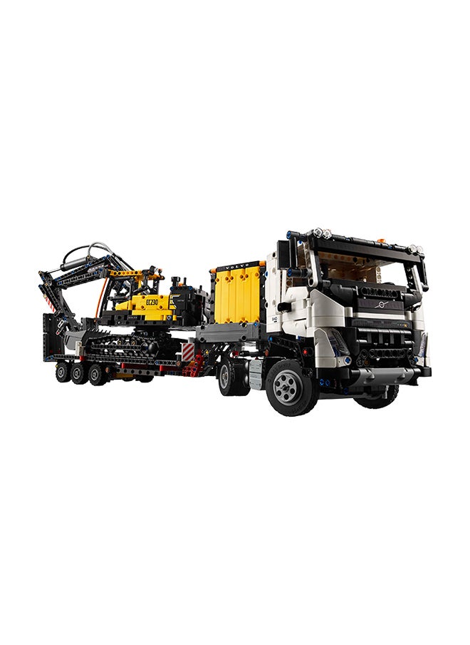 LEGO لعبة شاحنة فولتف FMX و حفارة كهربائية EC230 للأطفال، هدية مركبة لصبيان وبنات أعمارهم 10 سنوات وما فوق الذين يحبون نماذج البناء الثقيلة 42175 (2274 قطعة)  - Image 4