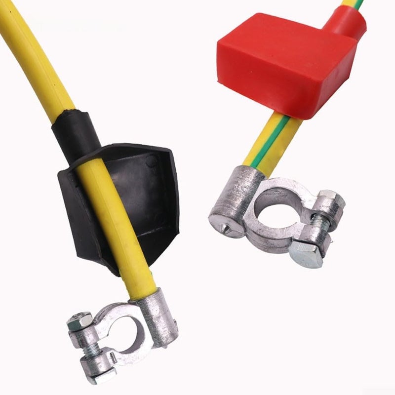 Heavy Duty Battery Cable Connector for Truck Car 12V-24V Series Parallel Connection Yellow Terminal Wire Replacement Auto Electrical Part - Image 5