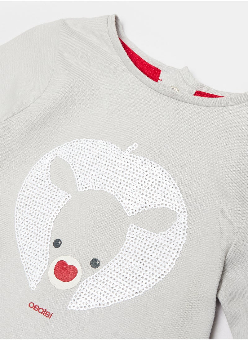 Okaidi OBaiBi By Okaidi Baby Girls Tshirt  - Image 3