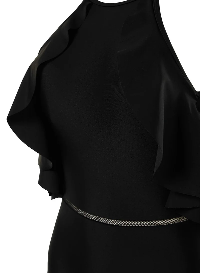 trendyol Ruffle Trim Swimsuit