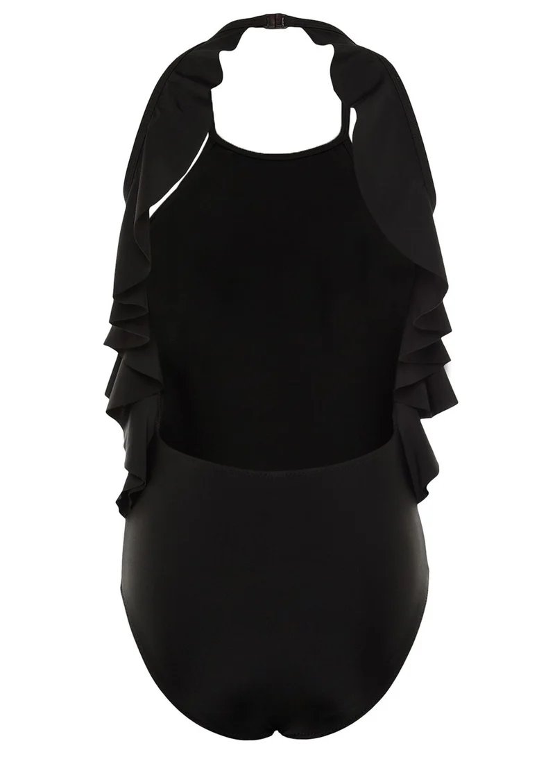 trendyol Ruffle Trim Swimsuit
