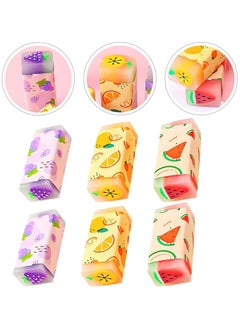 Oasisgalore Erasers 12pcs Fruit Eraser Portable Pupils Decorate Cartoon Eraser (Random)  - Image 4