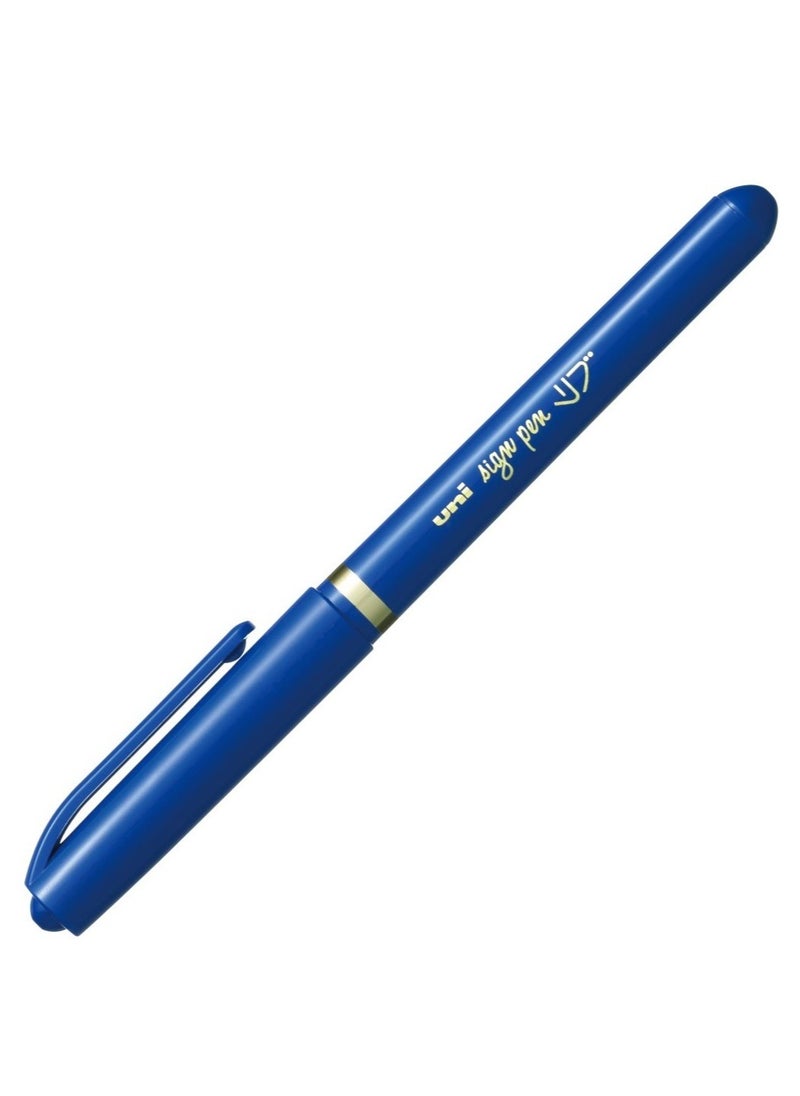 Uniball قلم توقيع مكون من 6 قطع برأس 0.7 مم وحبر أزرق  - Image 2