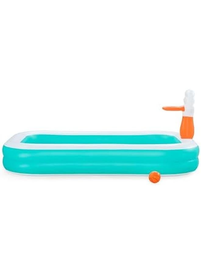 Bestway Family Pool Dunk N' Splash With Basketball Hoops 251 X 168 X 102 Cm - Image 3