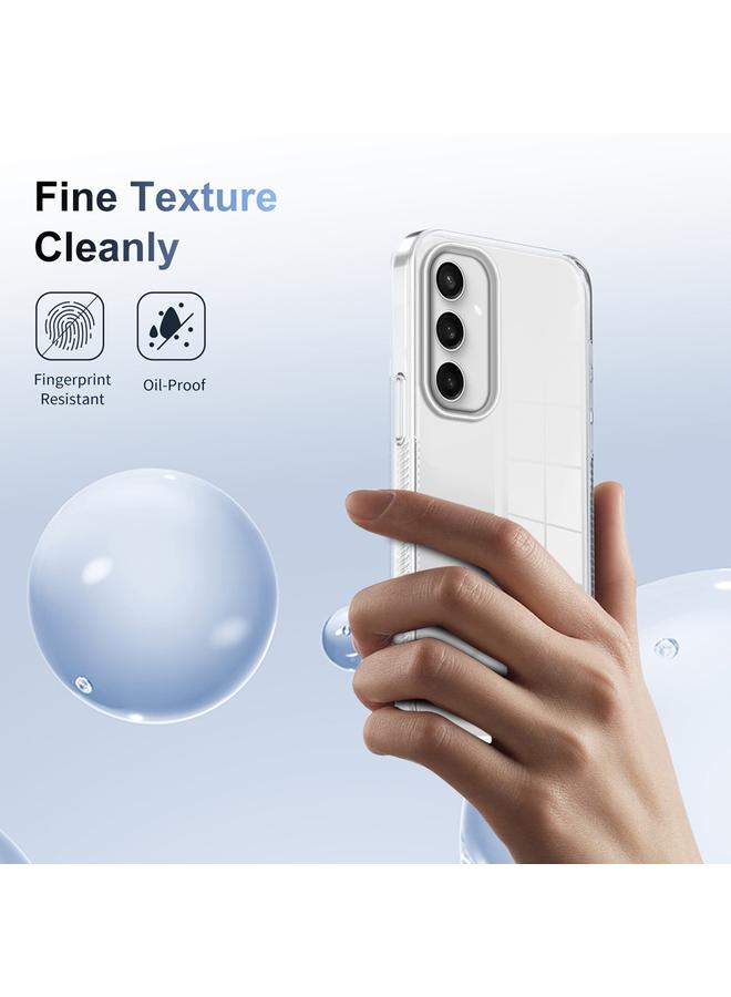 اس-توب جراب لهاتف Samsung Galaxy S24 FE 5G جراب هاتف هجين من مادة TPU من الأكريليك الشفاف المقاوم للانزلاق - Image 5