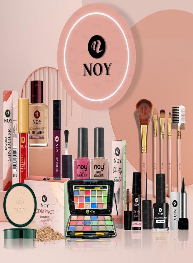 NOY Master Matte Finish Makeup Kit Waterproof for Long Lasting Perfection 100% Waterproof, Long Lasting & Smudge Proof NO#261 (Pack of-15) - Image 1