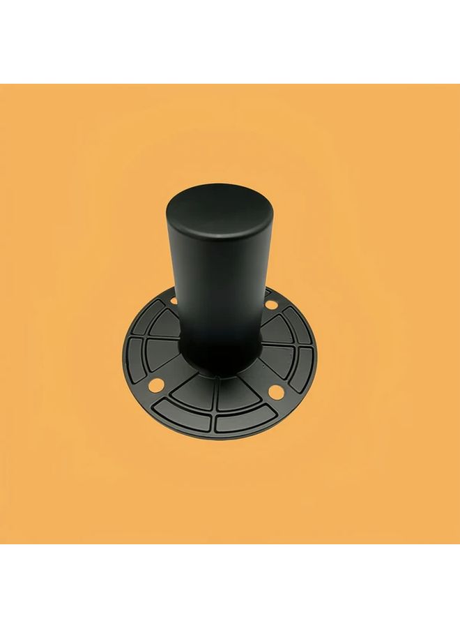 A Single Aluminum Alloy Speaker Stand Base 1pc Sturdy DIY Speaker Accessory - Image 1