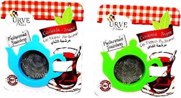Rennway Tea Strainer in Teapot Shape