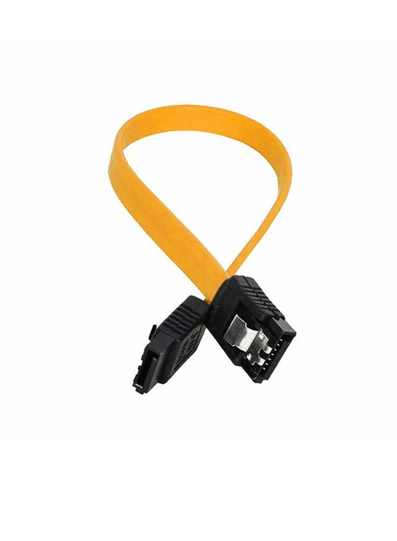 SATA 3.0 SATAiii 6Gb/s Data Cable Wire 14" For HDD Hard Drive SSD Orange