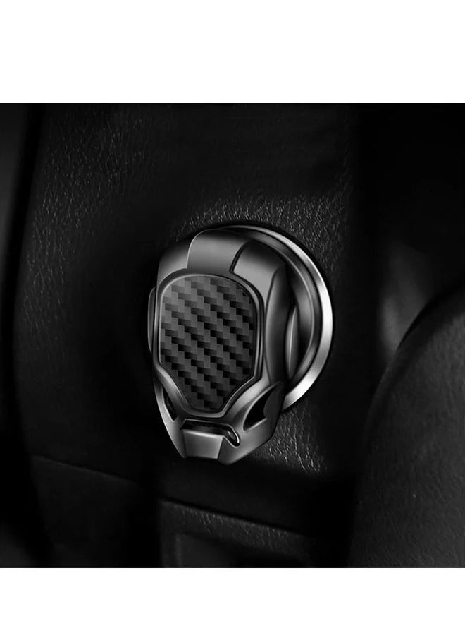 Generic - Cover for Car Engine Start Stop Button Metal /XV05 - Image 1