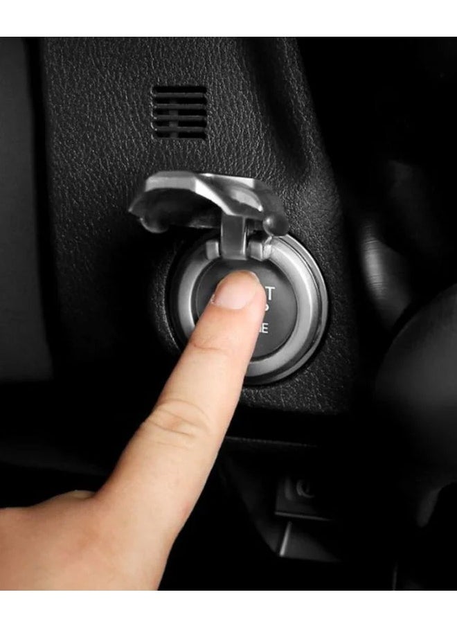 Generic - Cover for Car Engine Start Stop Button Metal /XV05 - Image 1