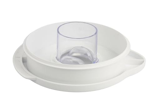 Piumeif 124462-000-805 Glass Blender Jar Lid Replacement 110404-000-805 Fits for Oster Blender Jars that Measure 5 1/2" at the Top -White - Image 5