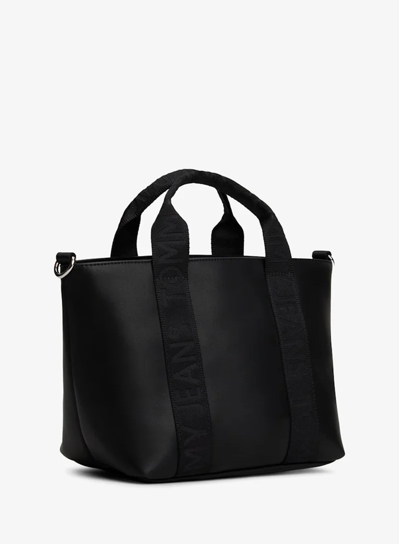 TOMMY JEANS  Essential Repeat Logo Crossbody Tote Bag for Women | Best Price UAE