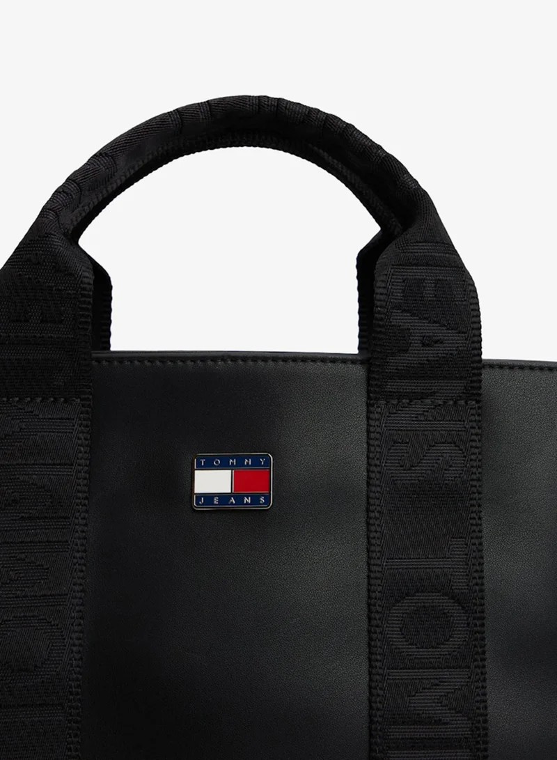 TOMMY JEANS  Essential Repeat Logo Crossbody Tote Bag for Women | Best Price UAE