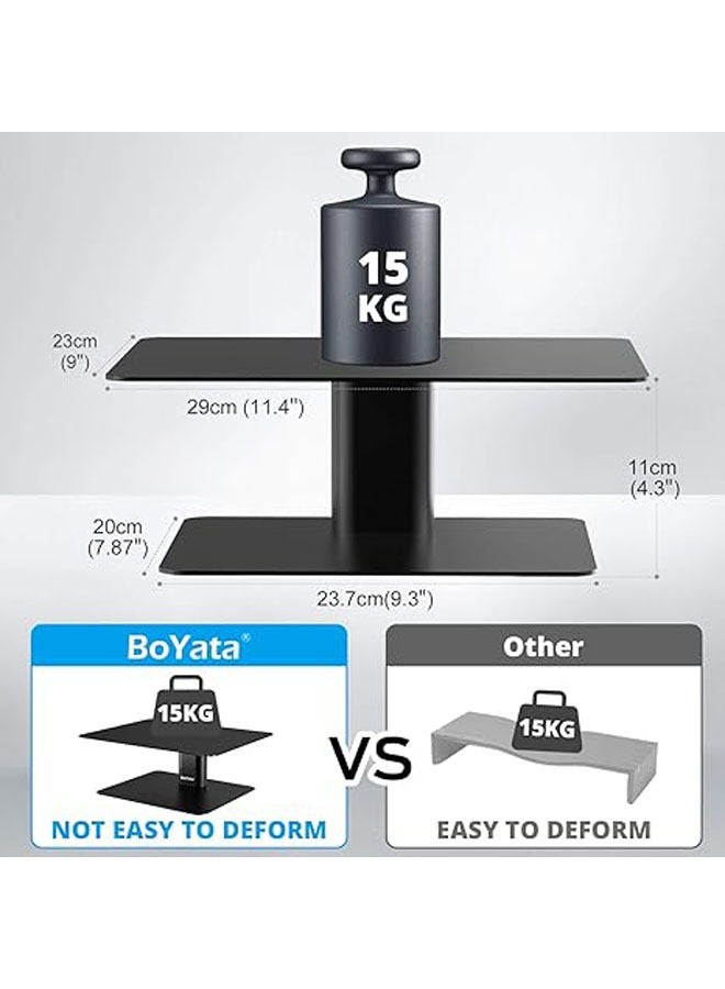 General Monitor stands, adjustable monitor lifters, metal computer stands are compatible with TVs, PCs, laptops, computers, iMacs, and all screens  - Image 4