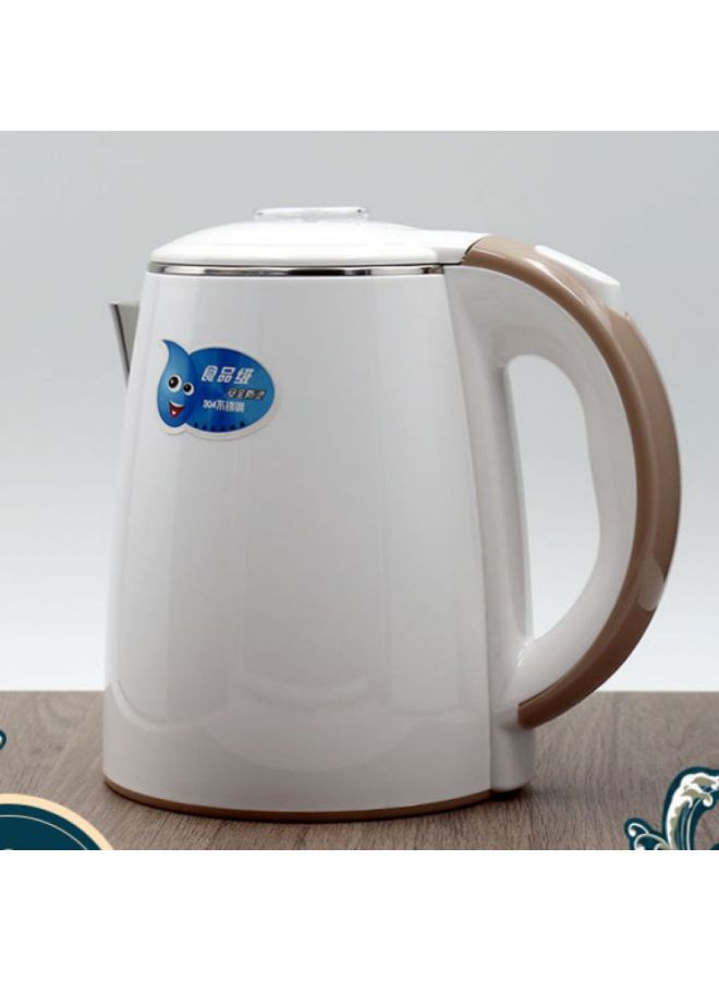 Tea Bar Machine Universal Kettle 304 Stainless Steel Rubber-coated Household Kettle Universal Tea Bar Machine Small Five-ring Matching Kettle-Color:201 Black Short Spout Pot With Coupler-Capacity:Default - Image 5