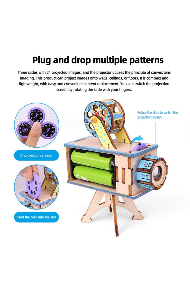 erorex DIY Projector DIY Science Experiment Kit & Education Model Toy Physics Science Toys For Children ... - Image 5