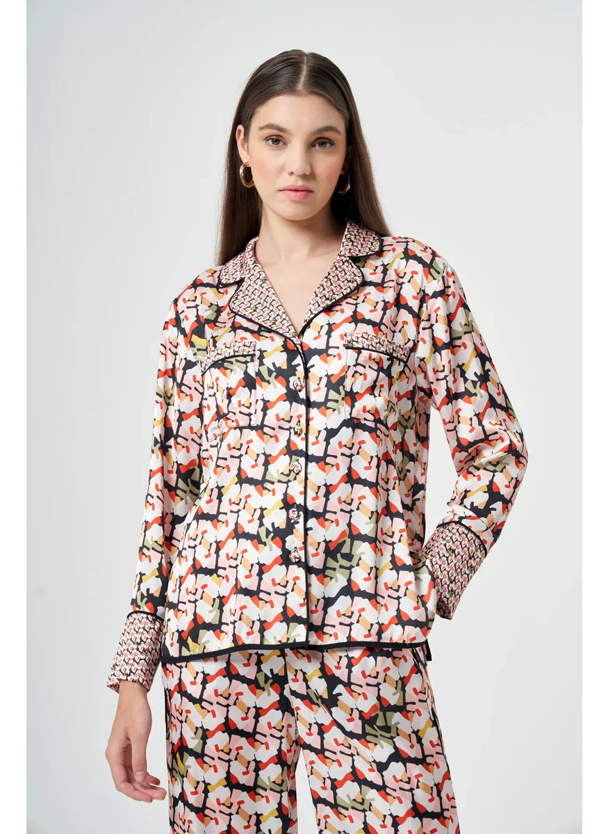 MIZALLE SATIN SHIRT