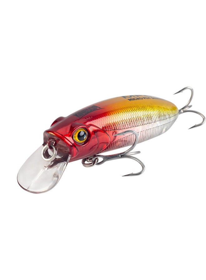 King Lure Kingdom Micro Flying Scale Series Minnow Sinking Slow Sinking Floating Far Throw Upturned Mouth Military Fish Sea Bass Black Hole - Image 1
