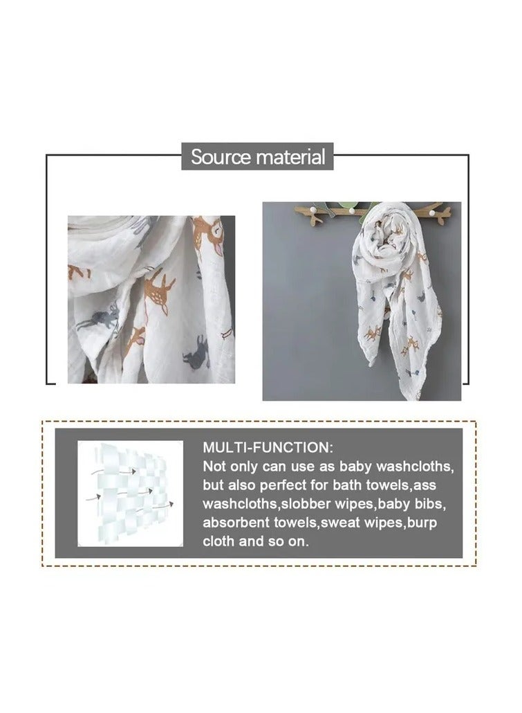 Pixie muslin blanket Pack of 3 - Image 5