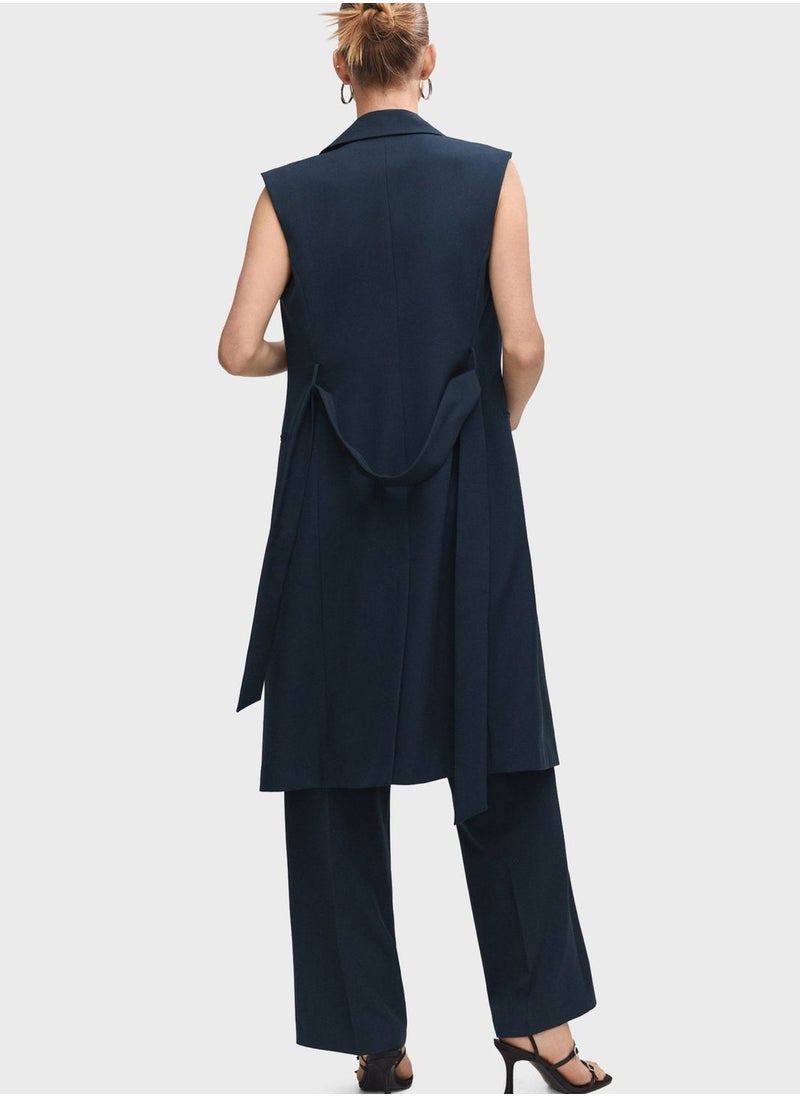 MANGO - Button Detail Gilet - Image 1