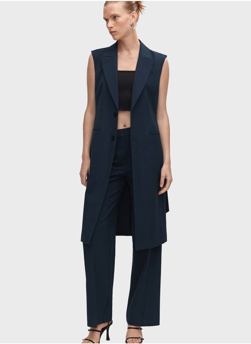 MANGO - Button Detail Gilet - Image 1