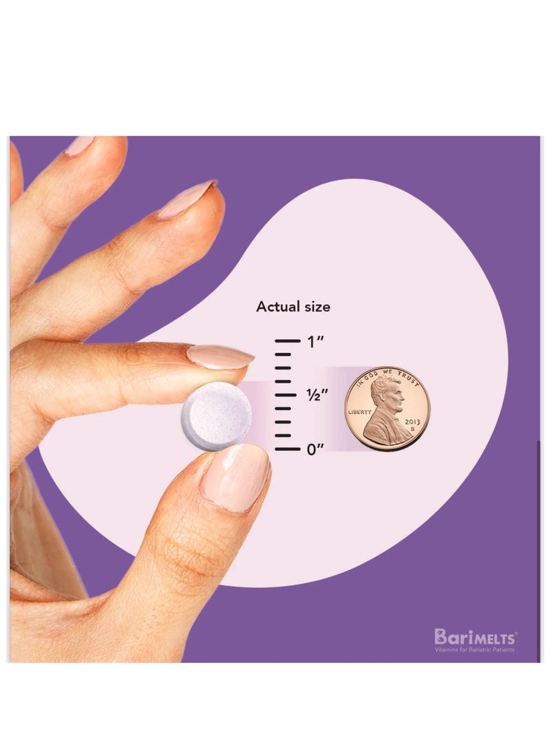 BariMelts Pack Of 60 Multivitamin Tablets, Natural Fruit Flavor - Image 5