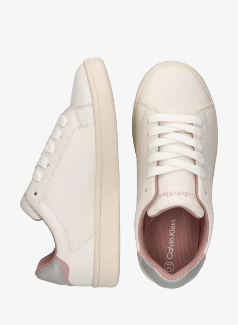 Calvin Klein Jeans  Youth Casual Low Top Lace Up  Sneakers for Women | Best Price UAE