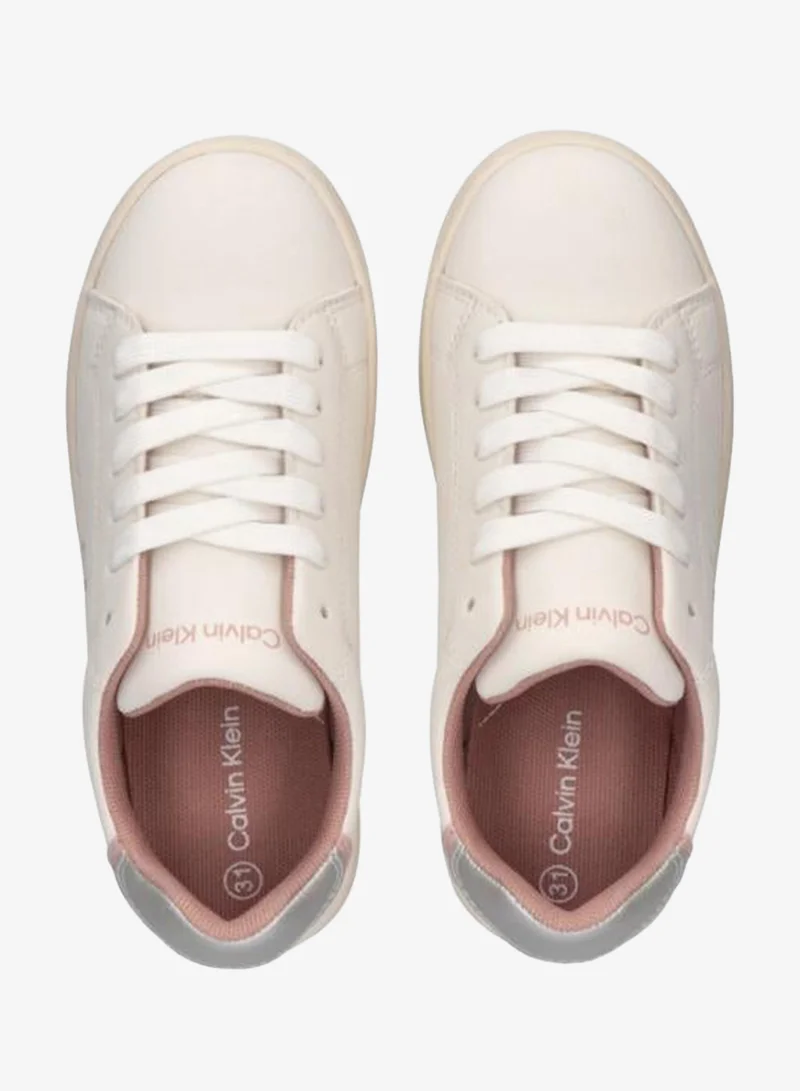 Calvin Klein Jeans  Youth Casual Low Top Lace Up  Sneakers for Women | Best Price UAE