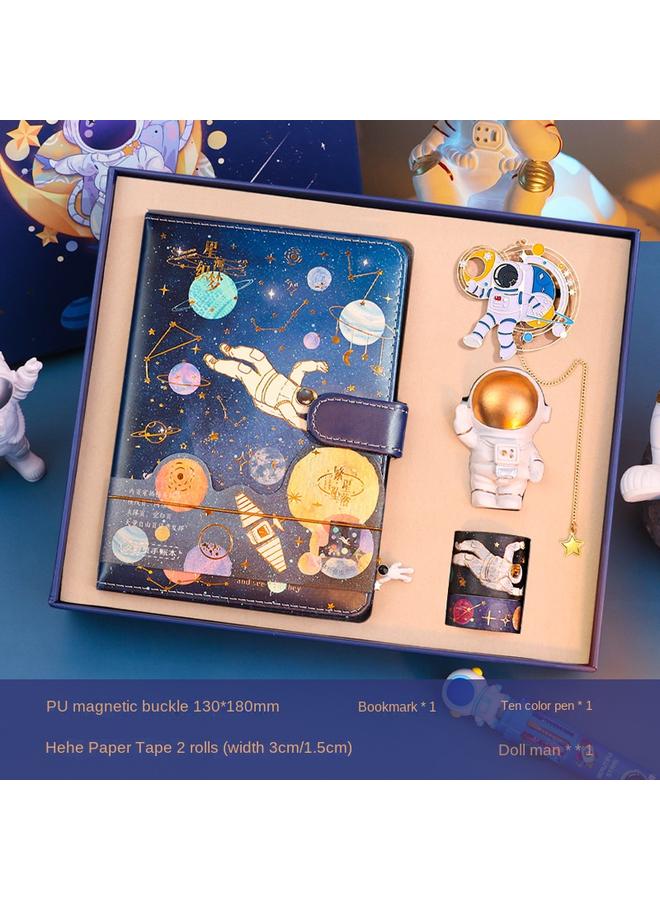 Bluejw 2023 Opening Season Learning Prizes Astronaut Stationery Suit Gift Box Boy's Birthday Gift Hand Account Big Gift Bag - Image 1