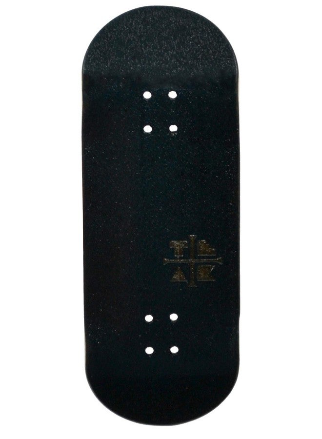 Teak Tuning Prolific Wooden Fingerboard Deck, Black Mamba - 34mm x 97mm - Handmade, Pro Shape & Size - Five Plies Wood Veneer - Includes Prolific Foam Tape - Image 5