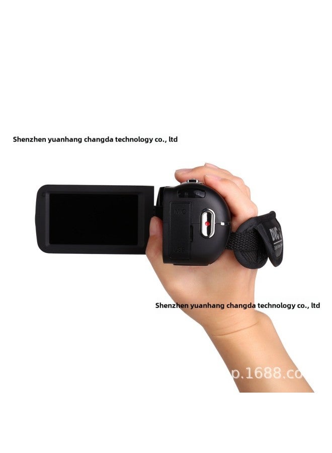 Generic 2.7K Digital Camera Home HD Camera Live Short Video Handheld DV-Body Color:Camera Microphone Hood Handle  - Image 5
