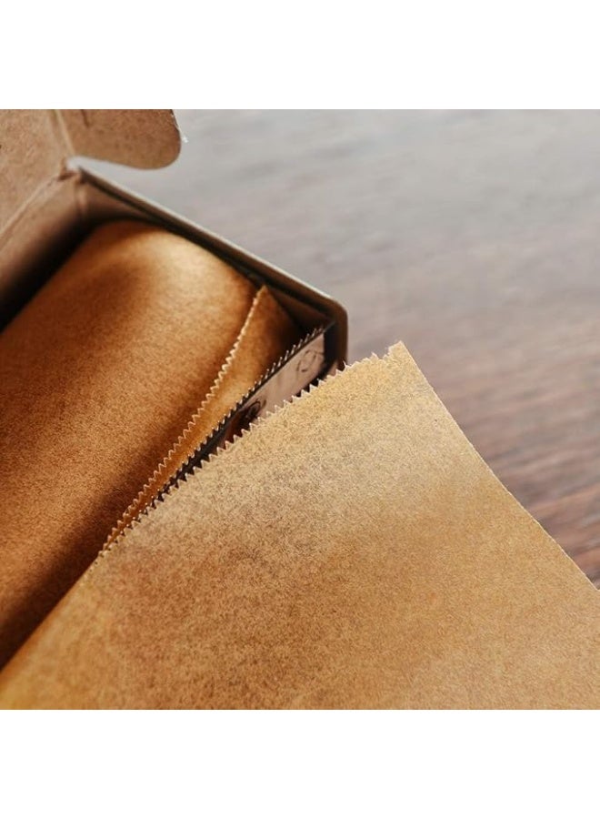 لفافة ورق البرشمان للخبز وتغليف الطعام، 10 أمتار × 30 سم، ورق زبدة غير مبيض غير لاصق، بطانات مقلاة هوائية مقاومة للحرارة، لفافة ورق طهي مقاومة للزيت للفرن والقلي بالبخار والخبز - Image 3