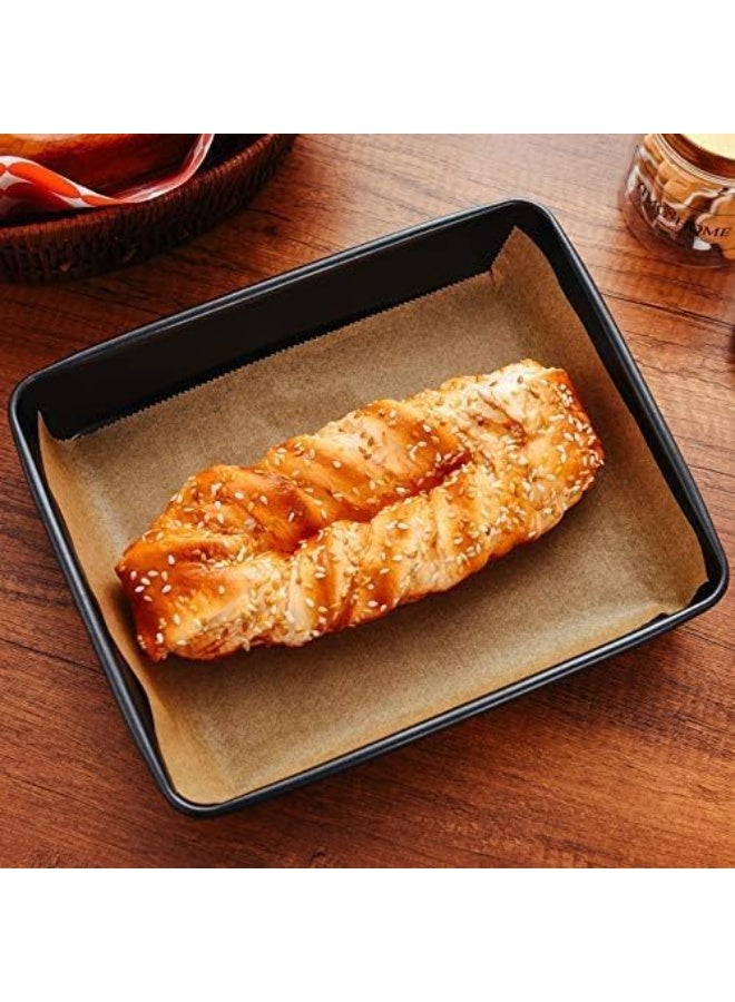 لفافة ورق البرشمان للخبز وتغليف الطعام، 10 أمتار × 30 سم، ورق زبدة غير مبيض غير لاصق، بطانات مقلاة هوائية مقاومة للحرارة، لفافة ورق طهي مقاومة للزيت للفرن والقلي بالبخار والخبز - Image 5