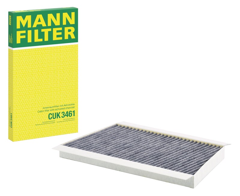 MANN FILTER Mann-Filter CUK 3461 Cabin Filter With Activated Charcoal for select Mercedes-Benz models - Image 1