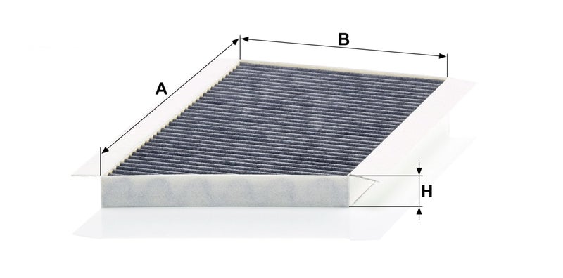 MANN FILTER Mann-Filter CUK 3461 Cabin Filter With Activated Charcoal for select Mercedes-Benz models - Image 3