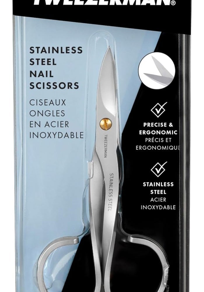 Tweezerman Stainless Steel Nail Scissors - Image 5
