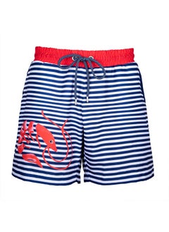 Anemoss Men’s Swim Trunk with PVC Bag, Swimming Shorts for Men, Beach Shorts for Men with Elastic Drawstring Waistband, Soft Mesh Lining and Pockets, Standard Fit and Mid-Length, Mens Shorts for Running, Exercise, Size L | Made in Turkey  - Image 1