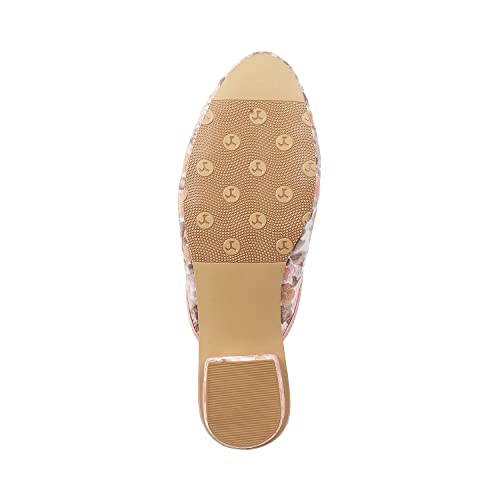 Mochi Womens Synthetic Peach Slip Ons (Size (5 UK (38 EU)) - Image 4