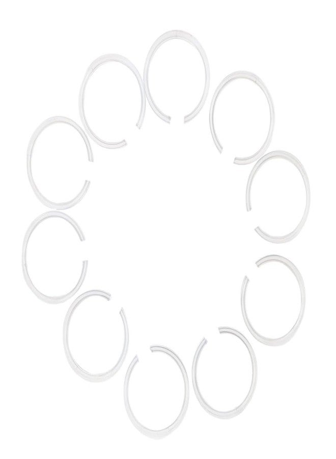 Pokinge 20pcs Bracelet Display Stand Round Clear Bracelet Stand Holder Bracelet Stand Holder Display Jewelry Display Stand Bangle Organizer Rack - Image 4