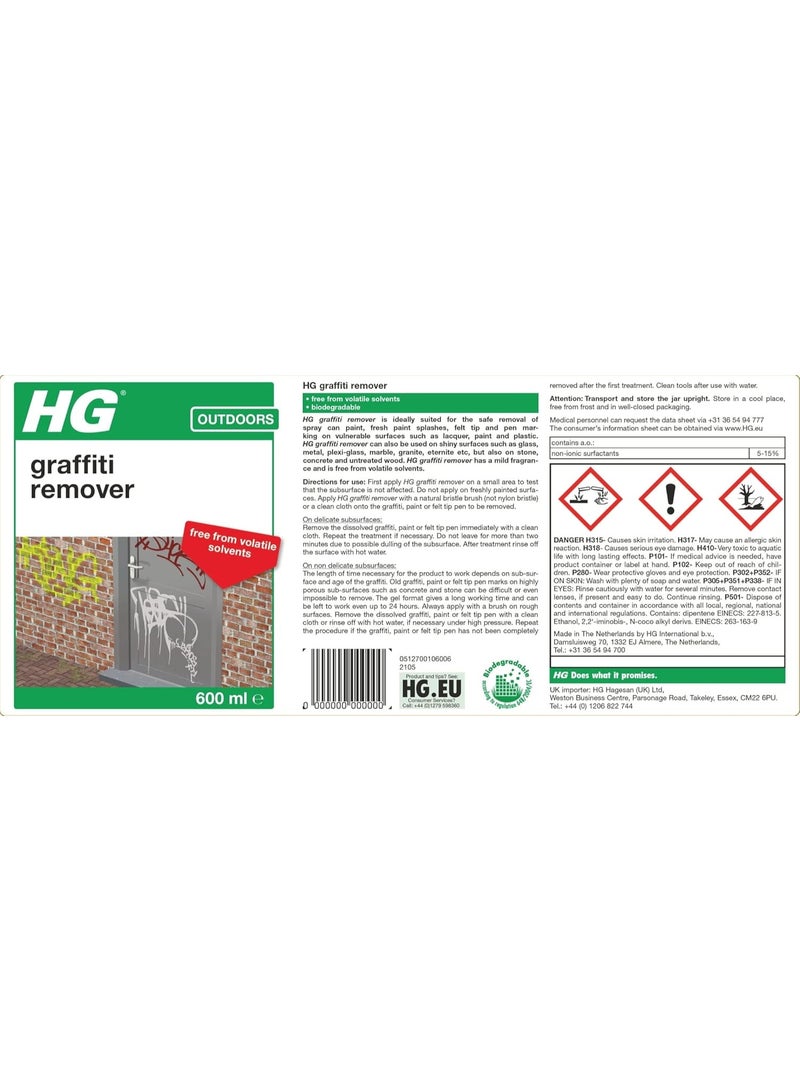 HG Graffiti Remover (600 ml) - Image 2