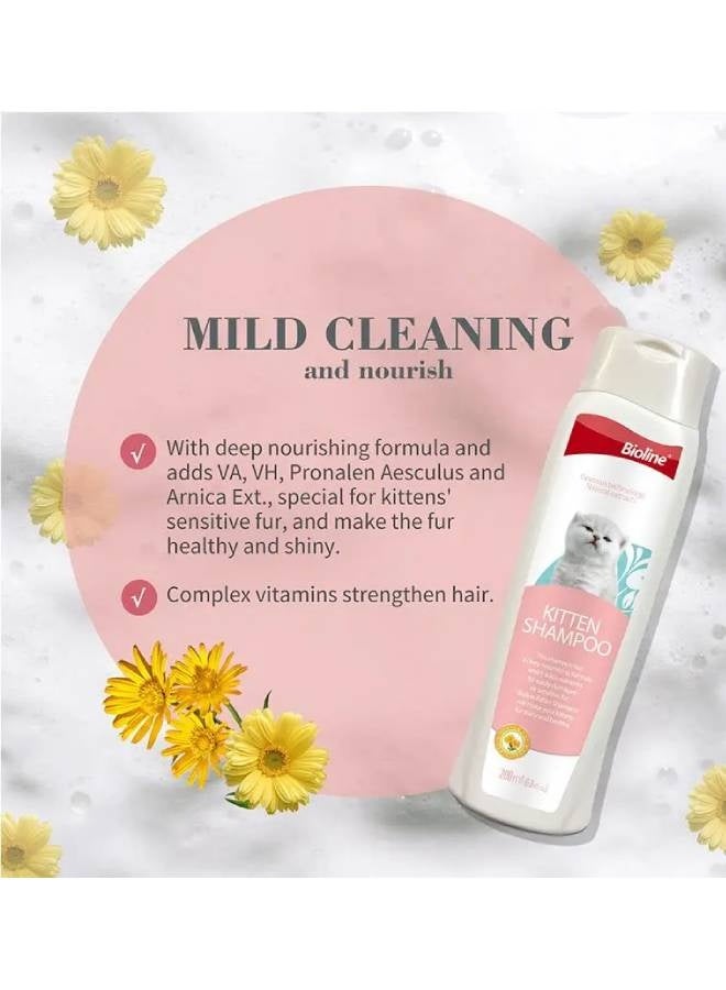Bioline شامبو بيولين للقطط الصغيرة 200 مل - Image 2