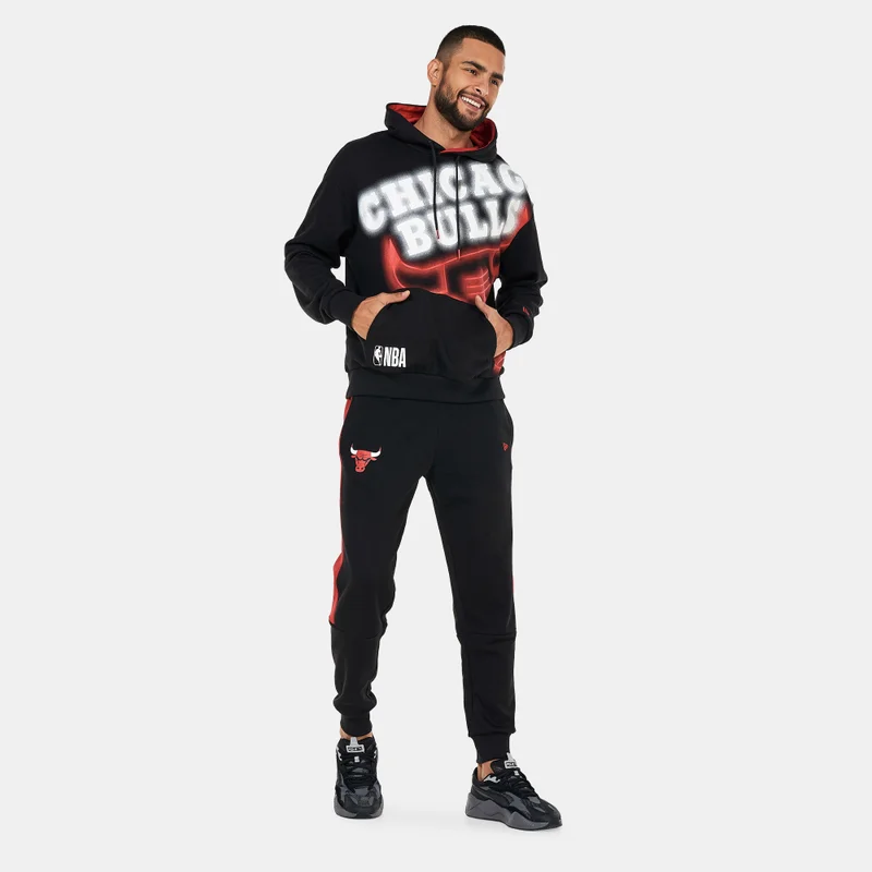 NEW ERA Chicago Bulls NBA Neon Oversized Hoodie
