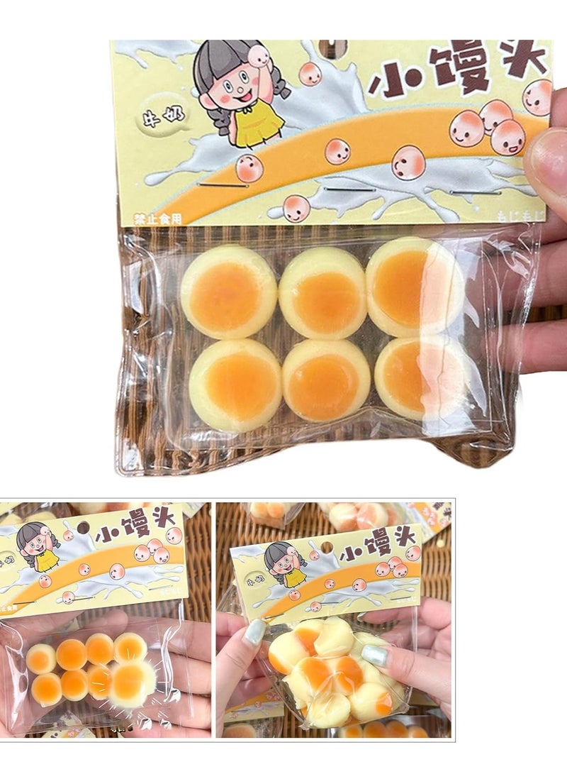 لعبة كعك البخار المضغوط باليد لتخفيف الضغط على الحيوانات المحشوة - Image 3