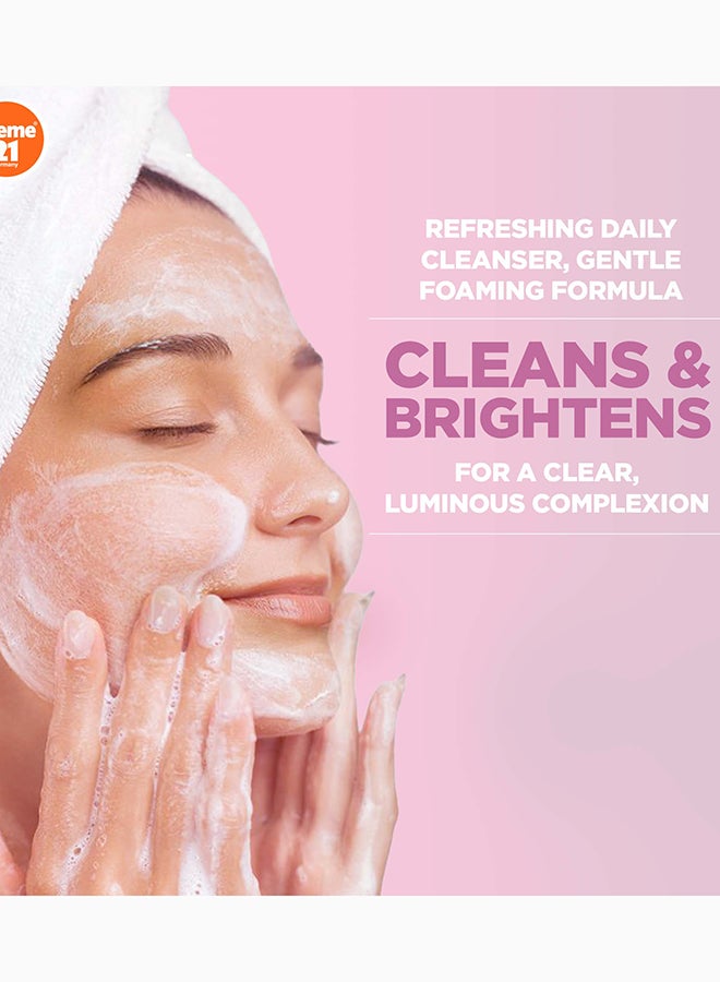 Creme 21 XTRA Bright Face Wash | With Niacinamide, Vitamins C, E & B5 | Face Cleanser | Instantly Brightens, Refreshes & Revives Tired, Dull Skin | For All Skin Types | Born in Germany - Image 4