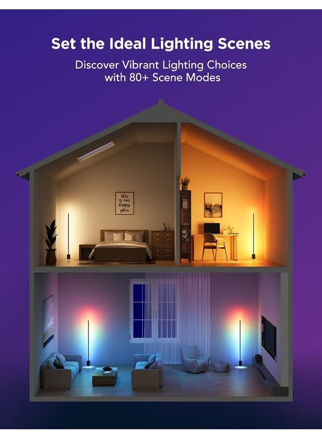 جوفي مصباح أرضي Govee Floor Lamp 2 متعدد الألوان - Image 5