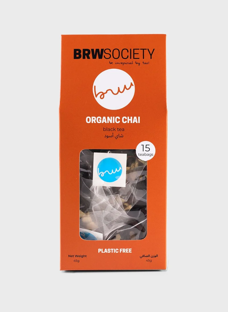 BRW SOCIETY Organic Chai Teabag